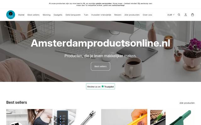 Amsterdamproductsonline storefront