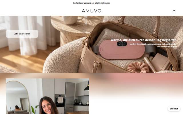 Amuvo storefront
