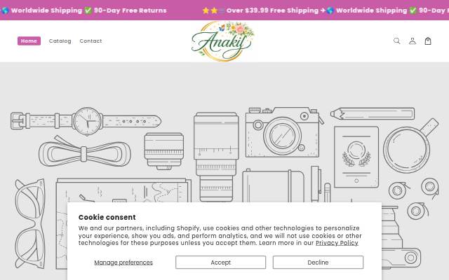 Anakil storefront
