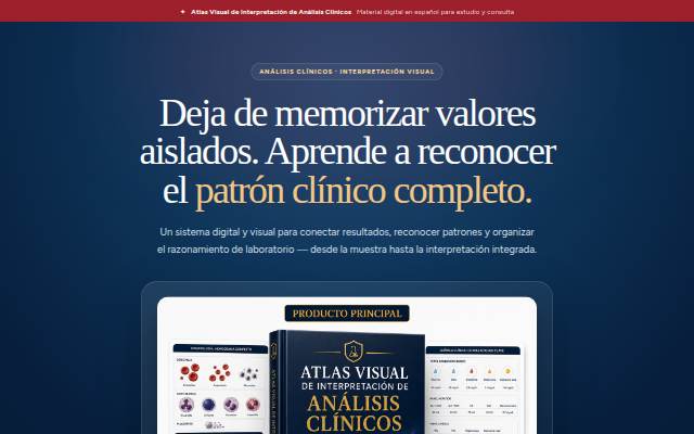 Atlas Visual de Interpretación de Análisis Clínicos storefront