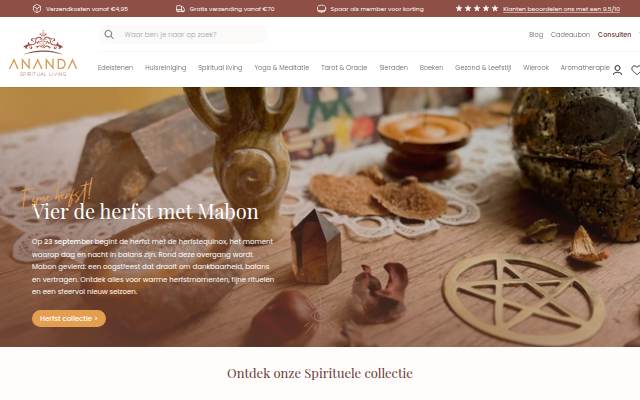 Ananda Spiritual Living storefront