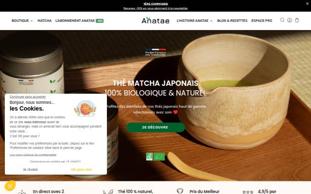 Anatae storefront