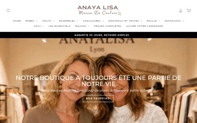 Anaya Lisa storefront