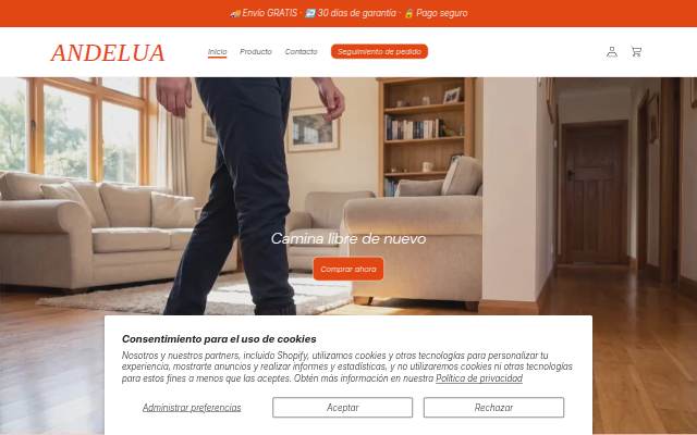 Andelua storefront