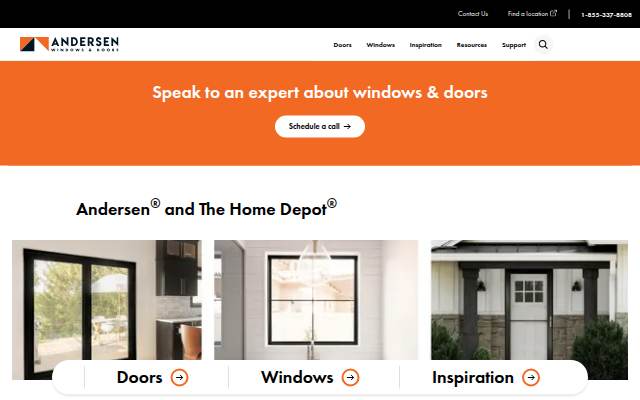 Montra da Andersen Home Depot