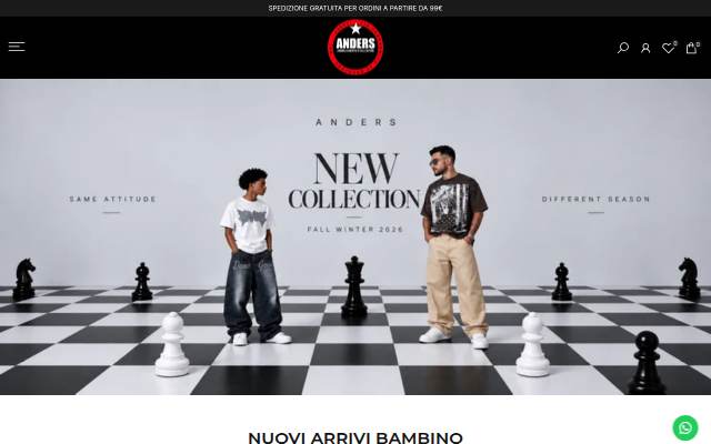 Anders Abbigliamento &amp; Calzature storefront