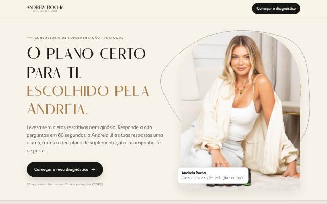 Startseite von O plano certo para ti, escolhido pela Andreia · Andreia Rocha