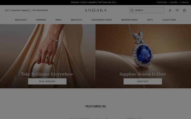 Angara storefront