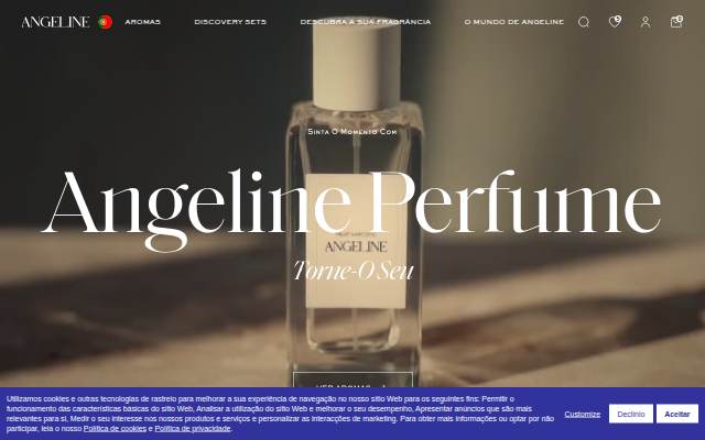 Angeline Perfume storefront