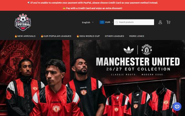 soccerballofficial storefront