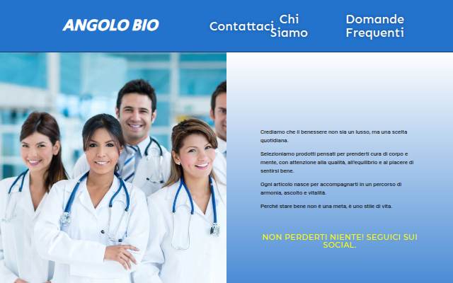 Angolo Bio storefront