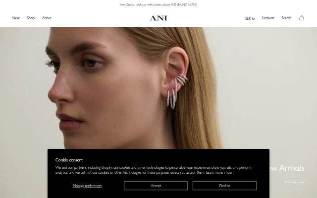 Montra da ANI Jewels