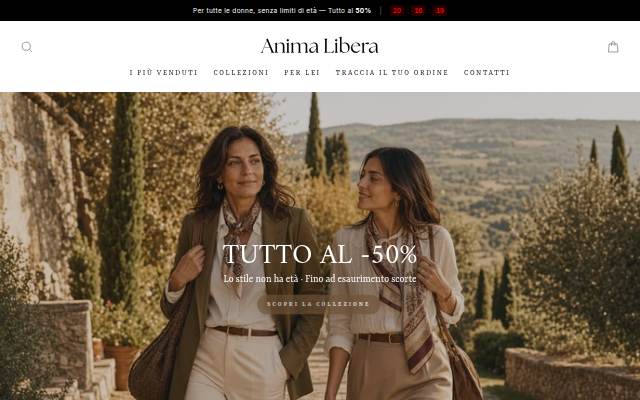 Montra da Anima Libera