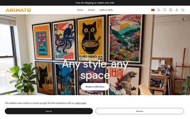 Animato storefront