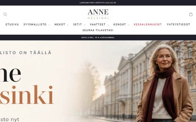 Anne Helsink storefront
