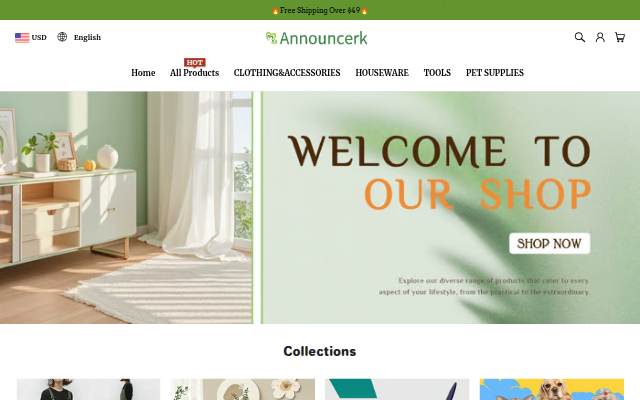announcerk storefront