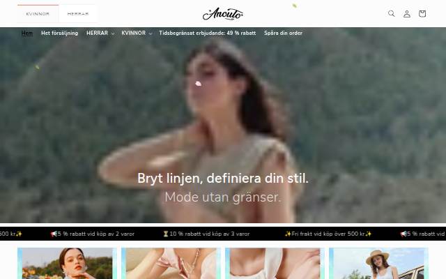 anouto storefront