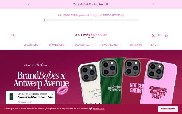 Antwerp Avenue storefront