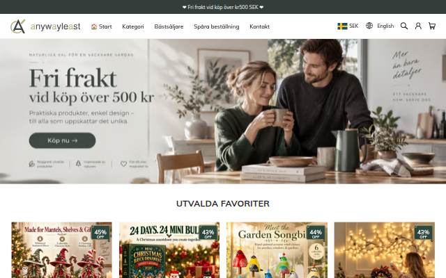 Startseite von Anywayleast