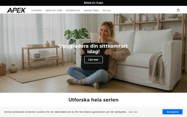 Apex storefront