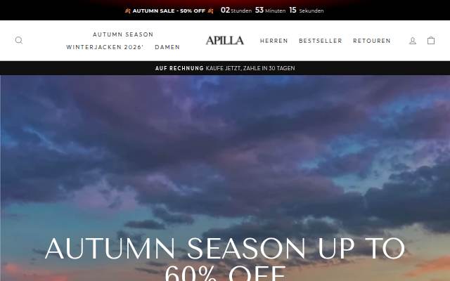 Apilla storefront