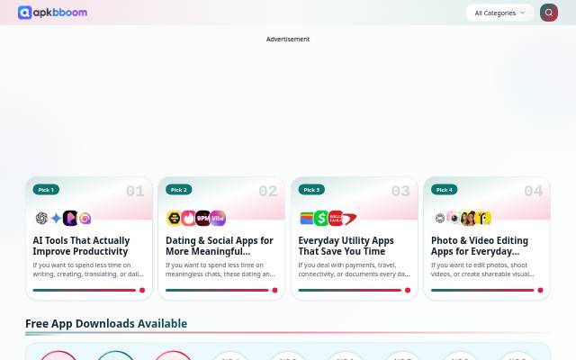 Discover New &amp; Trending Apps storefront