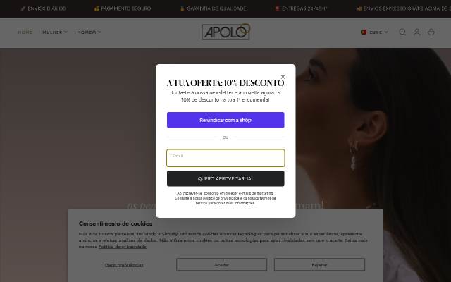 APOLO storefront