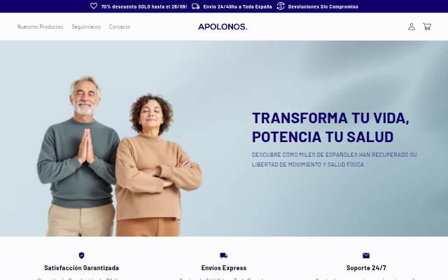 Apolonos storefront