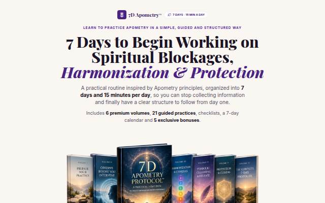 Montra da 7D APOMETRY PROTOCOL™