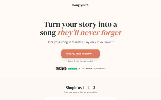 Montra da SonglyGift