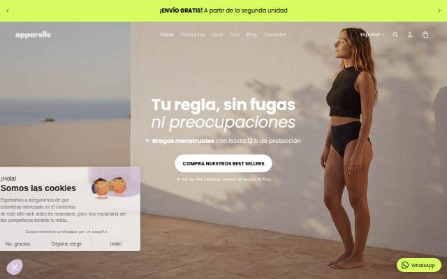 Apparelle storefront
