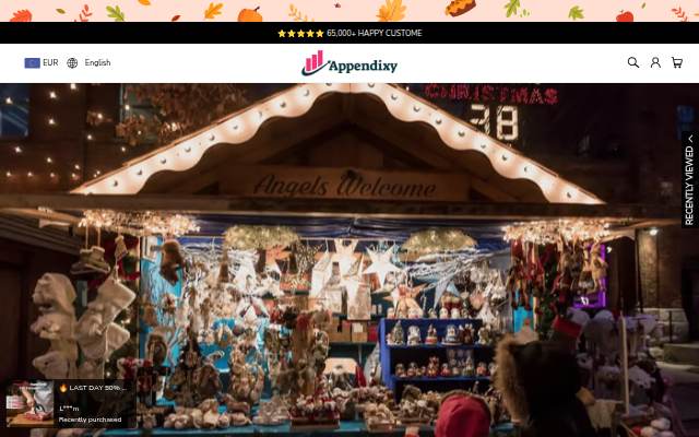 Appendixy storefront
