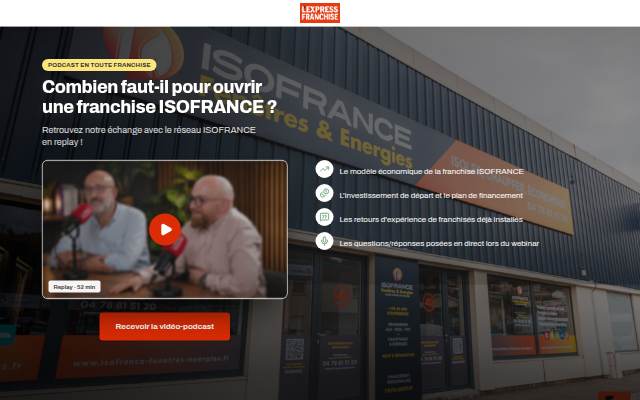 Startseite von Franchise UK