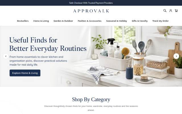 Approvalk storefront