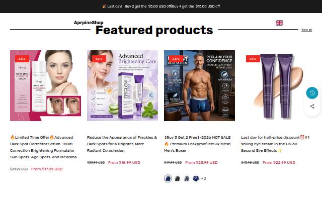 AprpineShop storefront
