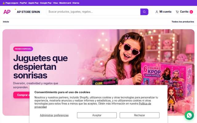 AP STORE SPAIN storefront