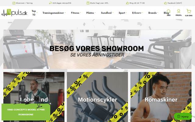 Apuls » Billige træningsmaskiner og træningsudstyr storefront