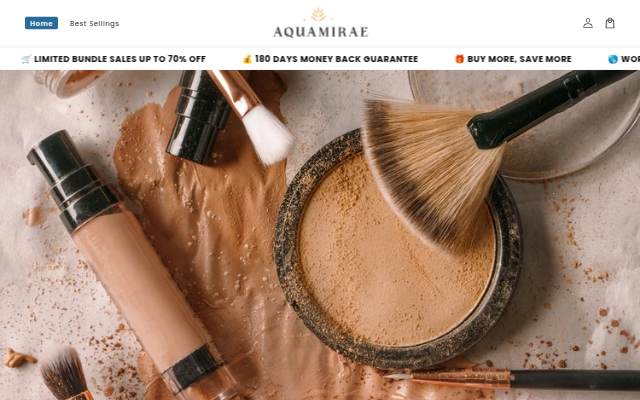 Aquamirae storefront