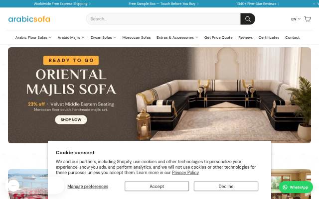 Startseite von Arabic Sofa