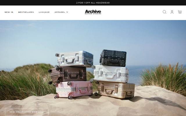 Archive Design Studios storefront