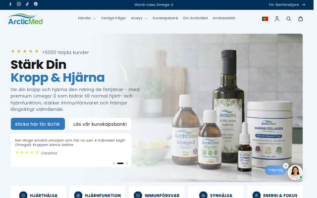 ArcticMed storefront