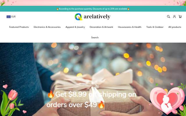 Arelatively storefront