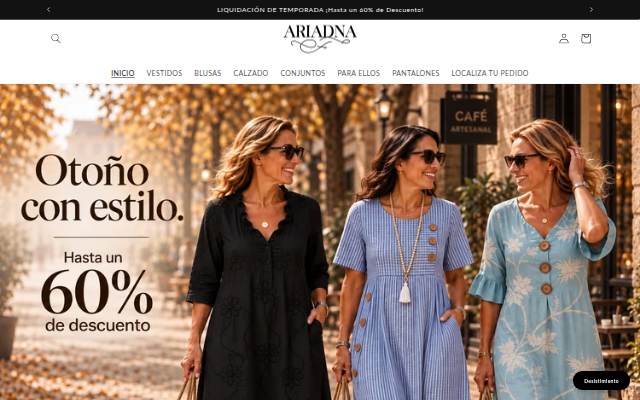 Ariadna Flores storefront