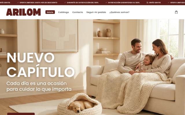 Arilom storefront