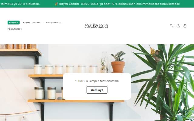 Arkistark storefront