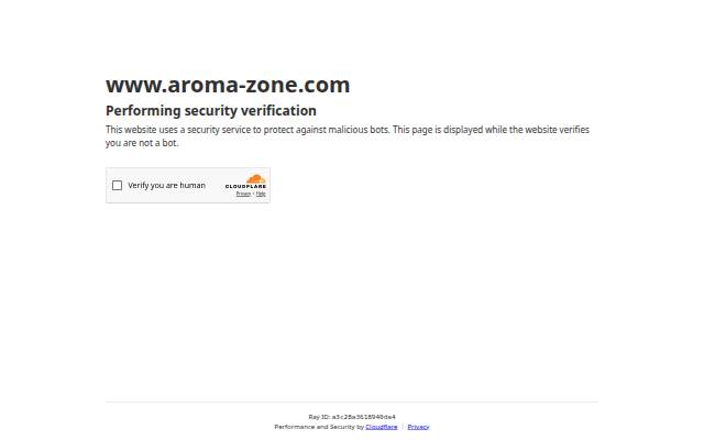 Aroma-Zone storefront