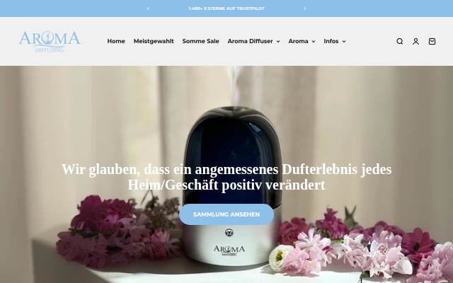 AromaDiffusing DE storefront
