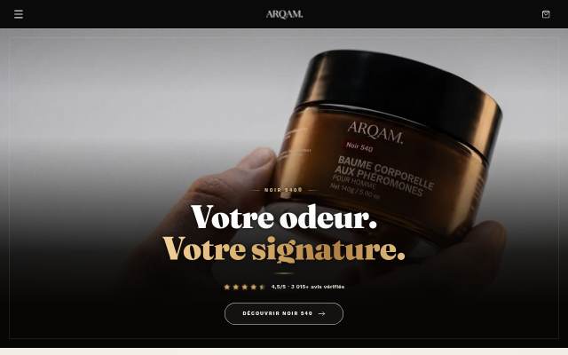 ARQAM storefront