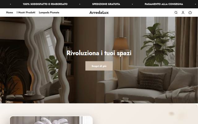 ArredaLux storefront