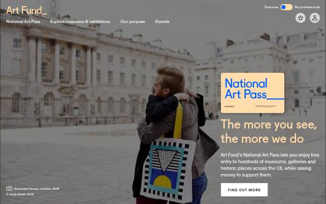 Art Fund storefront